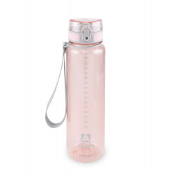Бутылка для воды 1000мл 720-1000 Розовая прозрачная | Арктика