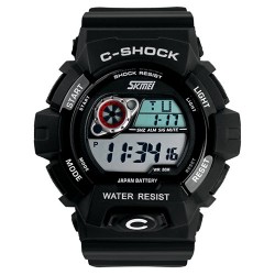 Часы милитари C-Shock Black | SKMEI