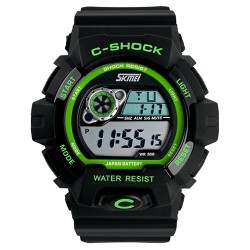 Часы милитари C-Shock Green Black | SKMEI