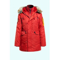 Куртка Аляска женская WMN Burgundy/ Red | Apolloget