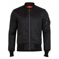 Куртка Basic Bomber Jacket Black | Surplus