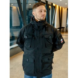 Куртка мембранная Панцирь Winter GSG-14 Black | Garsing