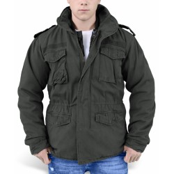 Куртка зимняя Regiment M65 Jacket Black | Surplus