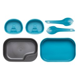 Набор посуды 6 предметов CAMP-A-BOX DUO LIGHT GREEN Azure | WILDO