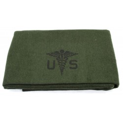 Одеяло шерстяное Olive Green | US Army