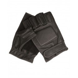 Перчатки Sec leather Black | Mil-Tec