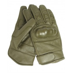 Перчатки TACTICAL LEATHER 12504101 Olive | Mil-Tec