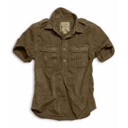 Рубашка 1/2 Raw Vintage Shirt Brown | Surplus