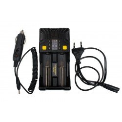 Зарядное устройство Uni C2 с автомобильным адаптером | ArmyTek