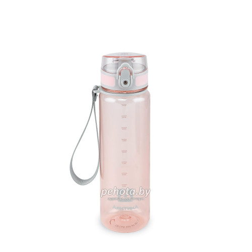 Бутылка для воды 500мл 720-500 Розовая прозрачная | Арктика фото 1