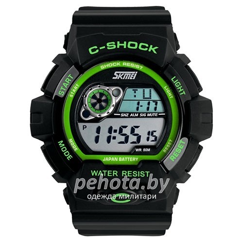 Часы милитари C-Shock Green Black | SKMEI фото 1