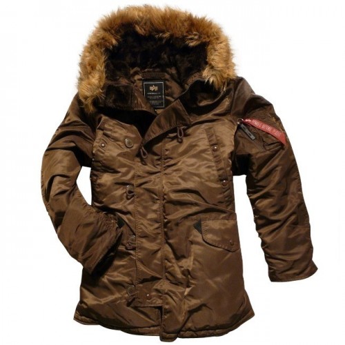 Куртка N-3B Parka Deep Brown | Alpha Industries (Оригинал) фото 1
