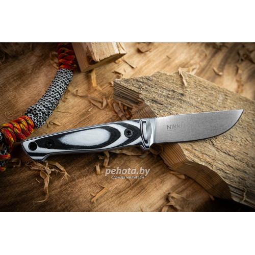Нож Nikki AUS-8 StoneWash G10 | Kizlyar Supreme фото 1