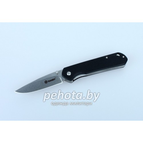Нож складной G6801-BK Black | Ganzo фото 1