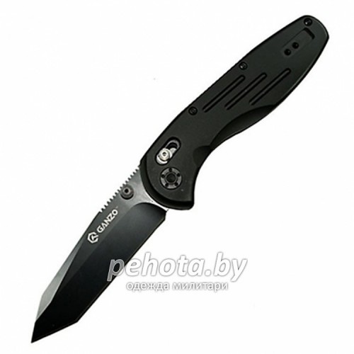 Нож складной G701-b Black | Ganzo фото 1