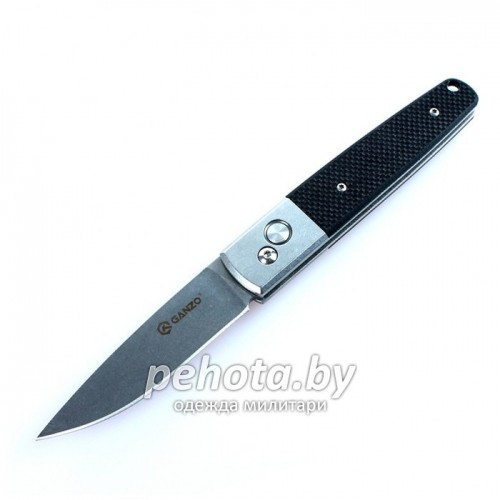 Нож складной G7212-BK Black | Ganzo фото 1