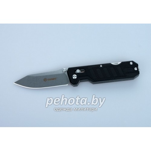 Нож складной G735-BK Black | Ganzo фото 1
