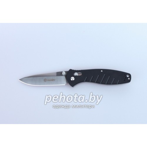 Нож складной G738-BK Black | Ganzo фото 1