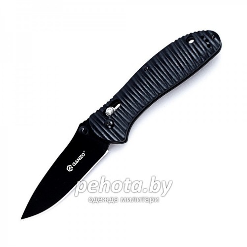Нож складной G7393P-BK Black | Ganzo фото 1