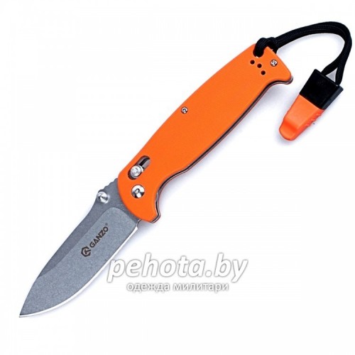 Нож складной G7412-OR-WS Orange | Ganzo фото 1