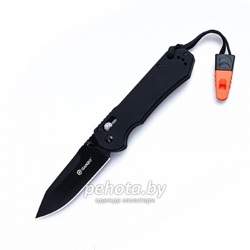 Нож складной G7453-BK-WS Black | Ganzo фото 1