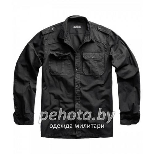 Рубашка 1/1 М65 Basic Shirt Black | Surplus фото 1