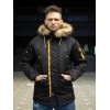 Куртка Аляска HUSKY Compass Black/Yellow | Nord Denali