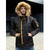 Куртка Аляска HUSKY Compass Black/Yellow | Nord Denali фото 14