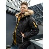Куртка Аляска HUSKY Compass Black/Yellow | Nord Denali фото 3