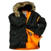 Куртка Аляска HUSKY DENALI Black/Orange | Nord Denali фото 4