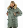 Куртка Аляска HUSKY Long Olive/Orange | Apolloget