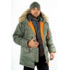 Куртка Аляска HUSKY Olive/Orange | Nord Storm фото 10