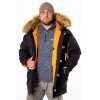 Куртка Аляска Oxford 2.0 Compass Black/Orange | Nord Denali фото 11