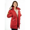 Куртка Аляска женская OXFORD Simple Red / White Grey | Apolloget фото 2