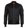Куртка Basic Bomber Jacket Black | Surplus