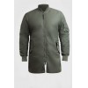 Куртка Bomber Long легкая B-17 Sage Green | Apolloget фото 5