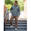 Куртка Hedix shirt 3552 light olive | Vintage Industries фото 18