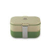 Ланч-бокс с 2 контейнерами на 1.35л 031-1350 Зеленый/Бежевый | Арктика фото 8