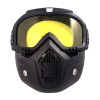 Маска мотоциклетная/снегоходная M7 PF-SMG-08 линза yellow | Следопыт фото 2