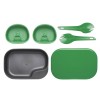 Набор посуды 6 предметов CAMP-A-BOX DUO LIGHT GREEN Sugarcane | WILDO фото 1