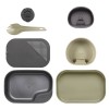 Набор посуды 7 предметов CAMP-A-BOX Complete Khaki/Dark Grey| WILDO фото 1