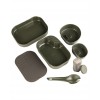 Набор посуды 7 предметов CAMP-A-BOX Olive | WILDO фото 1
