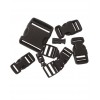 Набор пряжек Fastex BUCKLE SET Black | Mil-Tec фото 1