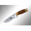 Нож Глухарь Художественное оформленный Латунь | Кизляр фото 1