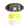 Очки защитные TACTIC со сменными линзами Grey/Yellow/Clear PF-SG-01T | Следопыт фото 3