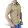 Рубашка 1/2 Raw Vintage Shirt Beige washed | Surplus фото 3