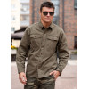 Рубашка 2519 Military Classic Olive | HAPPER & NEYER