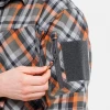 Рубашка Mont Blanc SR-0003-38 Olive Plaid | APEX фото 10