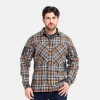 Рубашка Mont Blanc SR-0003-38 Olive Plaid | APEX фото 1