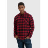 Рубашка Riley flannel 23103 red check-Riley | Vintage Industries
